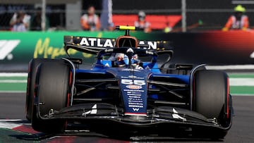 Carlos Sainz (Williams FW47). Ciudad de México, México. F1 2025.