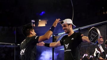 Chingotto y Gal¨¢n, siete finales consecutivas con cuatro victorias.