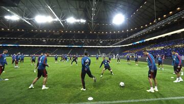 Entrenamiento de la Selecci&oacute;n en Estocolmo.
 
 
 
 
 
 