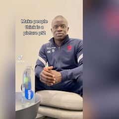 El troleo de Kanté en TikTok que lleva 13M de visitas y subiendo