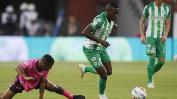 El lateral Helibelton Palacios fue el autor del gol con el que Atl&eacute;tico Nacional derrot&oacute; a Junior en la jornada 16 de la Liga &Aacute;guila II-2018.