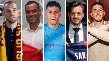 Espa?a, exportador de talento: Sarabia, Rodrigo, De Tom¨¢s...