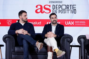 Víctor Gutiérrez, diputado en el Congreso y secretario de Políticas LGTBI del Partido Socialista Obrero Español y 
Francisco Javier Arenas, Project Manager de Sistemas de RRHH de CEPSA.