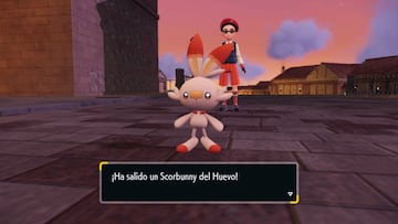 El Cinderace obtenido puede tener descendencia, dando lugar a Scorbunny en los Huevos que eclosionemos