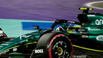 Fernando Alonso (Aston Martin AMR23). Yeda, Arabia Saudí. F1 2023.