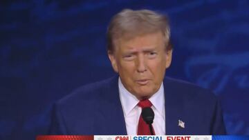 Trump dodges Ukraine support question in debate’s most viral moment