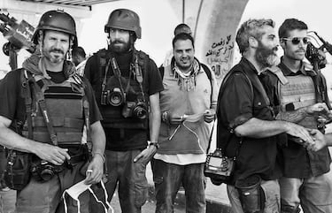 Antonio Pampliega, corresponsal de guerra: “Esto ya no es la Segunda Guerra Mundial. Ahora hay que elegir bando”