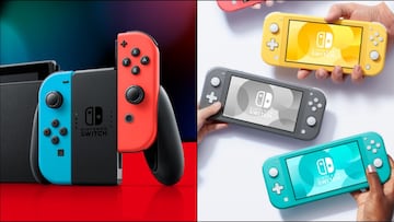 Familia de consolas Nintendo Switch