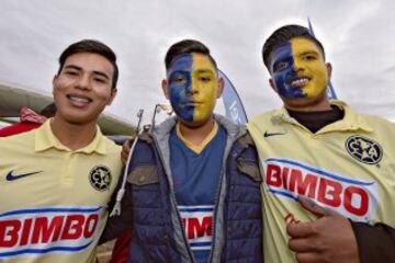 Así se vive el color del Clásico Nacional