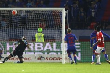 Universidad de Chile recibe en el Estadio Nacional a Unión La Calera por la penúltima fecha del Clausura. 