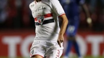 Rodrigo Caio, con el Sao Paulo.