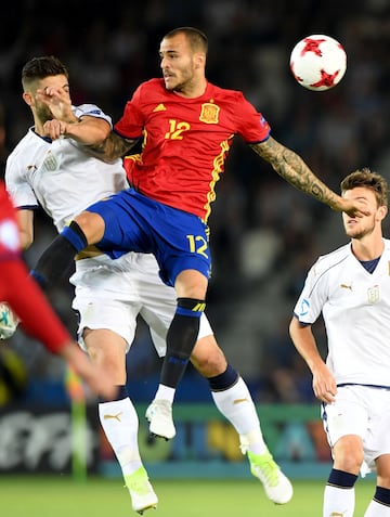 Sandro Ramírez y Roberto Gagliardini.