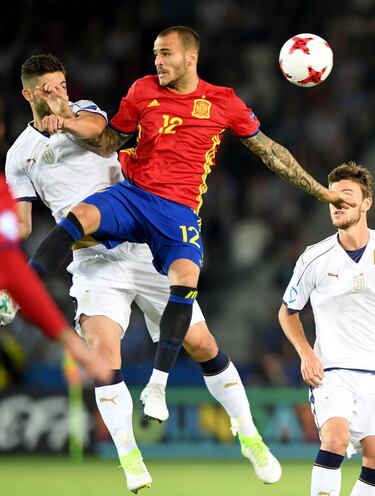 Sandro Ramírez y Roberto Gagliardini.