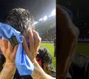 Pocas veces se le ve así: la escena más emotiva de Medel tras la salvación de Vasco