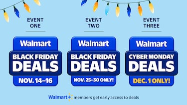 Las mejores ofertas que ya puedes encontrar en Walmart para el Black Friday 2025