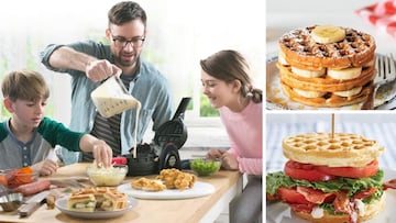 ¿Desayuno saludable? Prepáralo con las cinco waffleras mejor valoradas de Amazon
