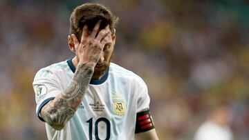 Argentina y Messi se amargan