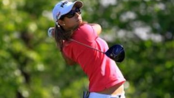 <b>REFERENTE. </b>Azahara Muñoz fue campeona de la NCAA de golf.
