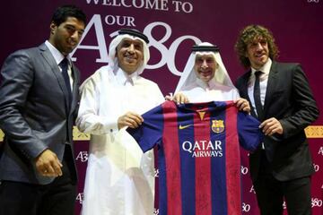 The club's association with Qatar has been far from unanimously popular