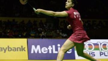 Carolina Marín ya está en semifinales tras derrotar a Wang