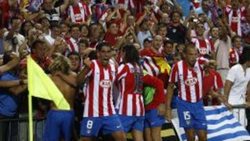 El Atlético sí le remontó un 1-0 en Champions al Schalke.