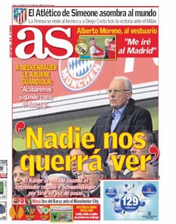 Las portadas de AS de marzo