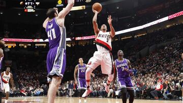 McCollum (20) rescata a los Blazers, que vuelven a ganar