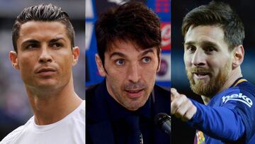 Buffon: "CR7 y Messi son diferentes, pero ambos de miedo"