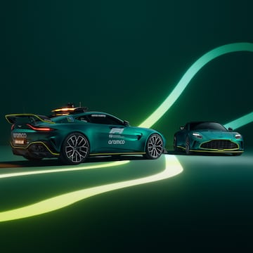 Al igual que en temporadas anteriores, est¨¢ pintado en el mismo color verde de los monoplazas de la marca.