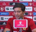 Marcelino: "Esperemos que no sea uno de los días de Messi"