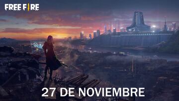 Códigos Free Fire de hoy 27 de noviembre de 2021; todas las recompensas gratis