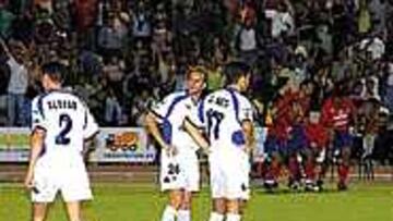 ELIMINADOS. Maciot y compañía se cebaron con el Tenerife.