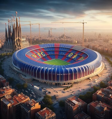 ChatGPT redesigns stadiums of Real Madrid, Barcelona, PSG, Arsenal, Benfica...