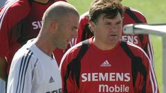 Foto de archivo de Camacho con Zidane
