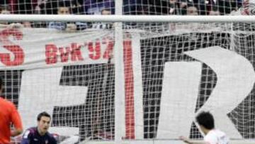 Falcón se lo paró a Aganzo.