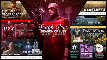 Hitman 3 confirma los contenidos de la Temporada de la Lujuria; misiones gratis, fecha y más