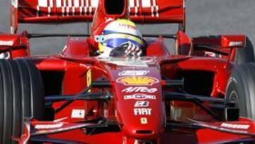 <strong>MEJOR TIEMPO.</strong> El brasileño ha finalizado los entrenamientos con brillantez.