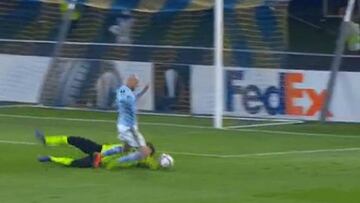 El Shakhtar protestó el penalti