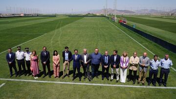 Presentación de la segunda fase de la ciudad deportiva del Granada.