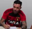 Los movidos primeros días de Eugenio Mena en Sport Recife