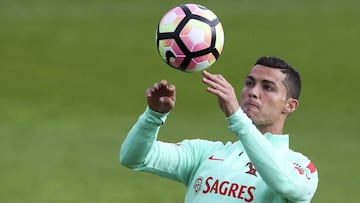 Portugal-Letonia: Cristiano Ronaldo