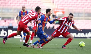 Lionel Messi y Koke