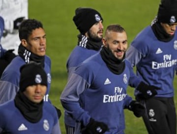 Real Madrid's first training session in Yokohama