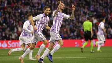 1512/18 PARTIDO PRIMERA DIVISION 
 REAL VALLADOLID - ATLETICO DE MADRID  
 GOL 1-2 CALERO  ALEGRIA  