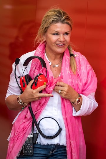 Corinna Schumacher.