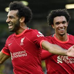 Liverpool forward Salah joins Premier League 100 club