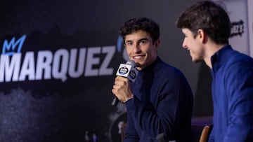 10/01/24 MOTOGP EVENTO RUEDA DE PRENSA HERMANOS ALEX MARQUEZ MARC MARQUEZ