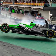 Fortísimo accidente de Bortoleto