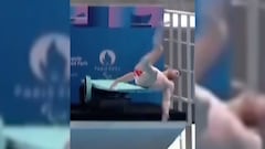 Es el fail del año: ¡deportista olímpico se cayó al frente del presidente francés!