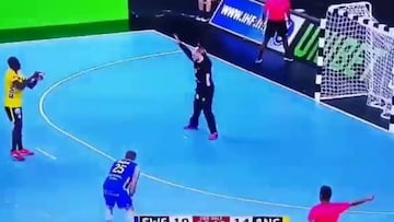 El mejor penal en el Mundial de Balonmano: ¡qué efecto!
